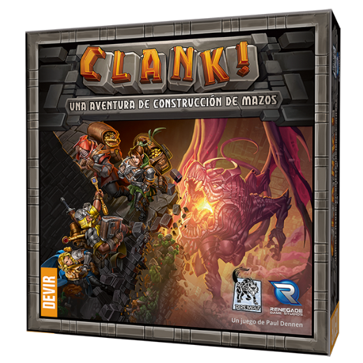 Clank! Una aventura de construcción de mazos