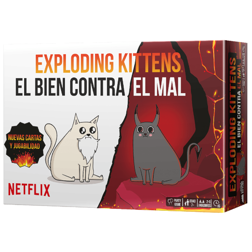 Exploding kittens: el bien contra el mal