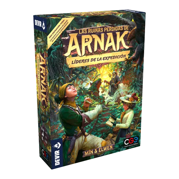 Las ruinas perdidas de Arnak Expansión: Líderes de la expedición